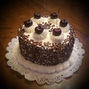 Black Forest Cake sold at peanut-free bakery